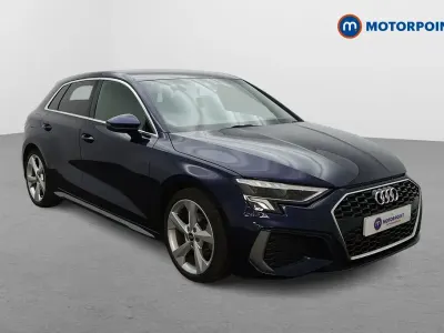Używany Audi A3 S-Line 2023 Niebieski Sedan/Limuzyna