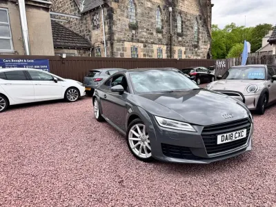 Begagnad Audi TT Sport 184 HK (135 kW) 2018 Grå Sportkupé