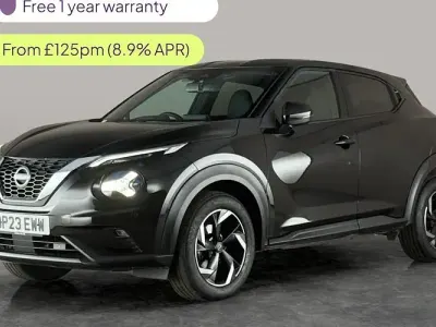 Used Nissan Juke N-Connecta 114 HP (83 kW) 2023 Black SUV