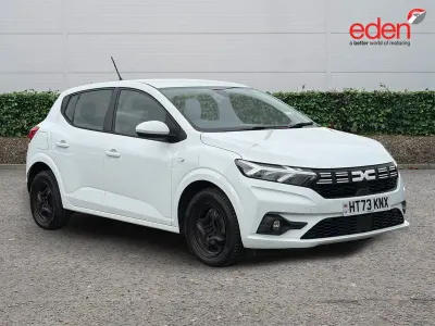 Used Dacia Sandero Expression 101 HP (74 kW) 2023 White Hatchback