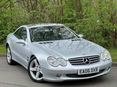 Used Mercedes SL350 245 HP (180 kW) 2006 Silver Cabriolet
