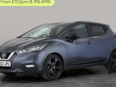Begagnad Nissan Micra S 92 HK (67 kW) 2022 Grå Halvkombi