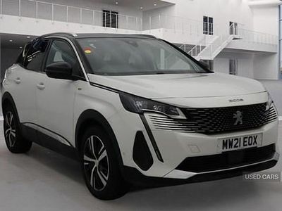 White Used 2021 Peugeot 3008 GTi Hatchback | £15,995 (A bit pricey)