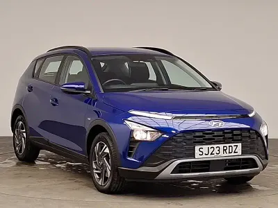 Używany Hyundai Bayon SE 100 KM (73 kW) 2023 Niebieski SUV