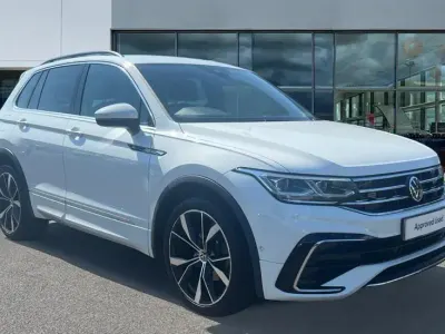 Used VW Tiguan R-line 150 HP (110 kW) 2023 Pure white SUV