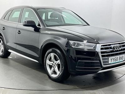 Black Used 2018 Audi Q5 Sport SUV | £17,505 (Fair price)