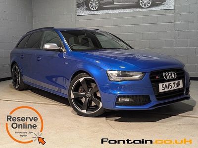Used Audi S4 Business 333 HP (244 kW) 2015 Sepang blue Estate