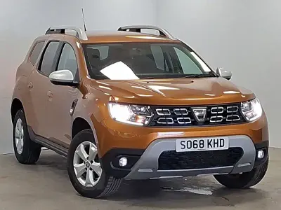 Second-hand Dacia Duster Comfort 115 CP (84 kW) 2019 Portocaliu SUV