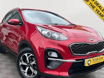 Used Kia Sportage 132 HP (97 kW) 2019 Red SUV