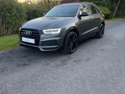 Used Audi Q3 Black Edition 150 HP (110 kW) 2017 Grey SUV