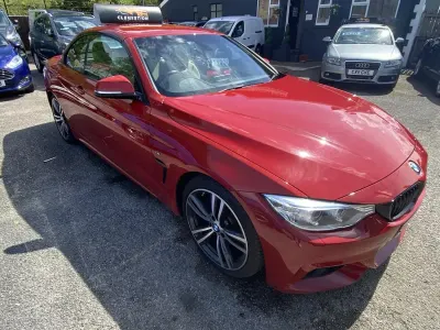 Used BMW 420 Cabriolet M Sport 2017 Red Cabriolet