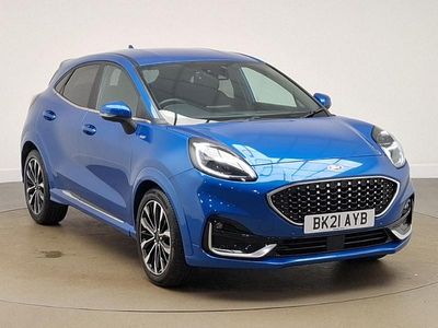 Używany Ford Puma ST-Line 125 KM (91 kW) 2021 Niebieski SUV