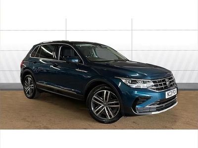 Used VW Tiguan Elegance 150 HP (110 kW) 2021 Blue SUV