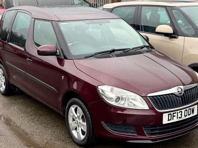Used Skoda Roomster SE 105 HP (77 kW) 2013 Maroon MPV
