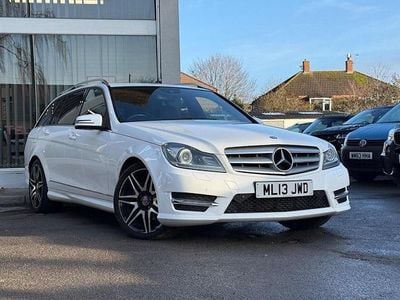 White Used 2012 Mercedes C250 AMG Estate | £7,995 (A bit pricey)