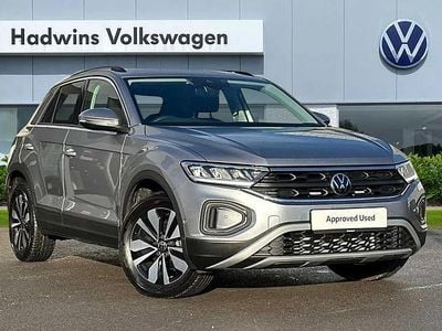 Silver Used 2025 VW T-Roc Match SUV | £25,995 (Fair price)