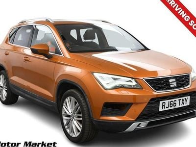 Used Seat Ateca XCELLENCE 150 HP (110 kW) 2016 Orange SUV