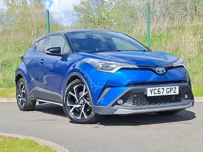 Usado Toyota C-HR 122 HP (89 kW) 2017 Azul SUV