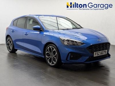 Used Ford Focus ST-Line X 120 HP (88 kW) 2021 Blue Hatchback