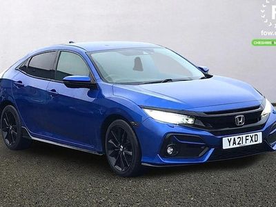 Used Honda Civic Sport 182 HP (133 kW) 2021 Blue Hatchback