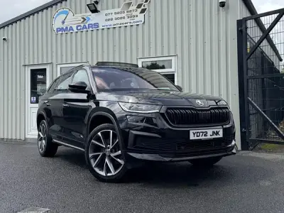 Used Skoda Kodiaq SportLine 150 HP (110 kW) 2022 Black SUV