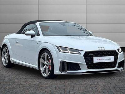 Glacier white Used 2019 Audi TT S-Line Cabriolet | £21,995 (Good price)