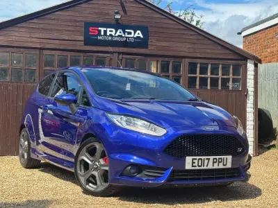 Used Ford Fiesta ST 182 HP (133 kW) 2017 Blue Hatchback