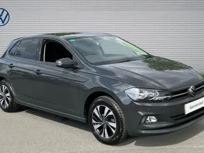Begagnad VW Polo Match 80 HK (58 kW) 2021 Grå Halvkombi