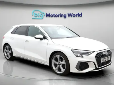 Used Audi A3 Sportback S-Line 110 HP (80 kW) 2022 White Hatchback
