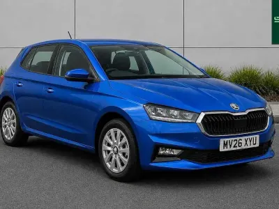 Used Skoda Fabia SE 70 HP (51 kW) 2026 Race blue metallic Hatchback