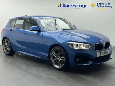 Używany BMW 118 M Sport 136 KM (100 kW) 2019 Niebieski Hatchback