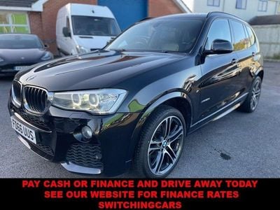 Black Used 2016 BMW X3 M Sport SUV | £13,199 (Fair price)