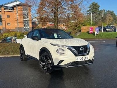 White Used 2022 Nissan Juke Tekna+ SUV | £15,995 (Fair price)