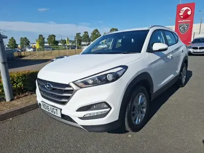 Used Hyundai Tucson SE 116 HP (85 kW) 2016 White SUV