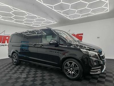 Black Used 2024 Mercedes V300 AMG line MPV | £63,750 (A bit pricey)