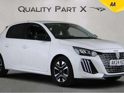 White Used 2024 Peugeot 208 Allure Hatchback | £12,380 (Good price)