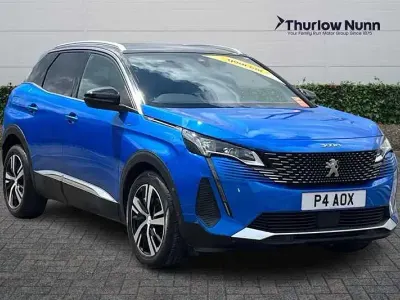 Second-hand Peugeot 3008 GTi 131 CP (96 kW) 2021 Albastru SUV