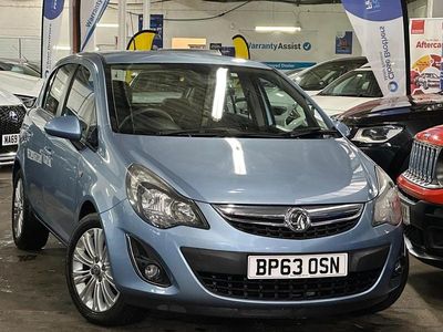 Used Vauxhall Corsa 100 HP (73 kW) 2014 Blue Hatchback