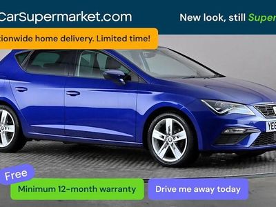 Used Seat Leon FR 131 HP (96 kW) 2019 Blue Hatchback