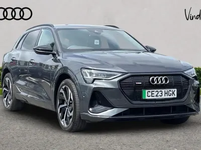 Used Audi e-tron Black Edition 300 kW (408 HP) 2023 Grey SUV