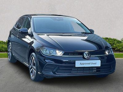 Used VW Polo Match 95 HP (69 kW) 2025 Black Hatchback