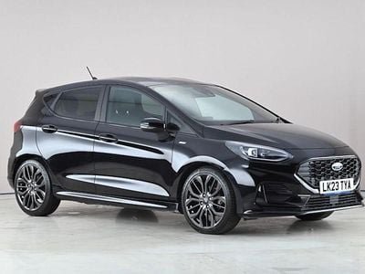 Second-hand Ford Fiesta ST-Line X 125 CP (91 kW) 2023 Negru Hatchback