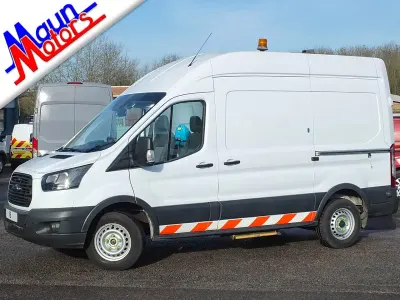 Used Ford Transit 170 HP (125 kW) 2018 White Van