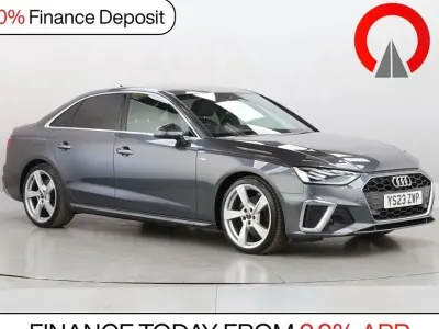 Used Audi A4 S-Line 150 HP (110 kW) 2023 Grey Sedan