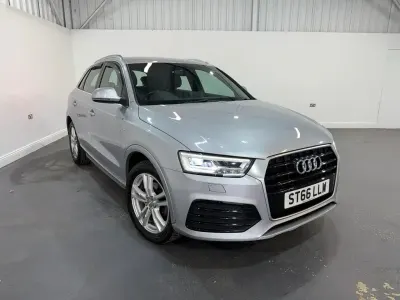 Used Audi Q3 S-Line 150 HP (110 kW) 2016 Silver SUV
