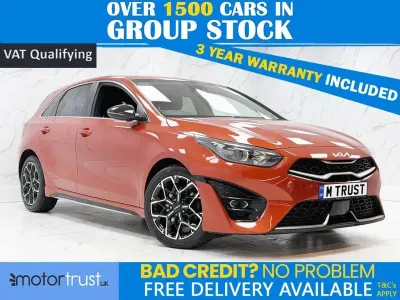 Used Kia Ceed GT-Line 158 HP (116 kW) 2022 Orange Hatchback