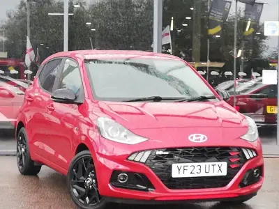 Used Hyundai i10 N Line 100 HP (73 kW) 2023 Red Hatchback