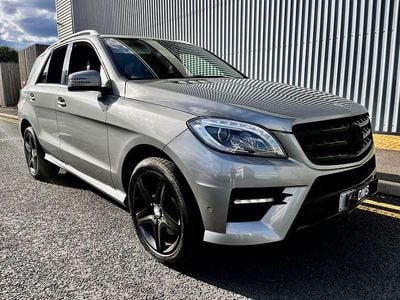 Silver Used 2015 Mercedes ML250 AMG line SUV | £9,750 (Good price)
