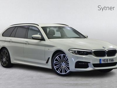 Used BMW 520 M Sport 184 HP (135 kW) 2019 White Estate