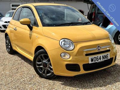 Yellow Used 2015 Fiat 500 S Hatchback | £4,495 (Fair price)